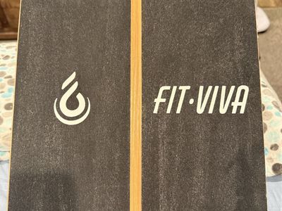 FIT-VIVA Wooden Slant Board for Squats and Calf Stretching