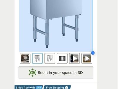 Regency 18" x 24" Stainless Steel Underbar Ice Bin with Cold Plate 600IB1824CP