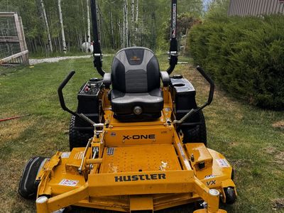 Hustler X-ONE 60 VX with the Kawasaki FX850V EFI engine