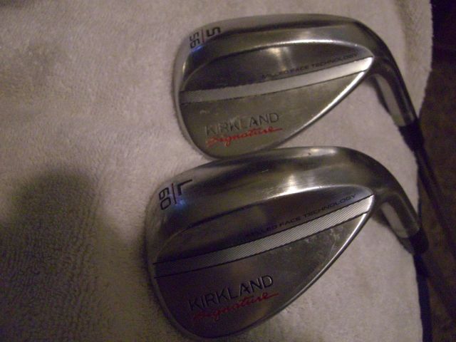 KIRKLAND 56 DEGREE & 60 DEGREE WEDGES  EXCELLENT CONDITION!!