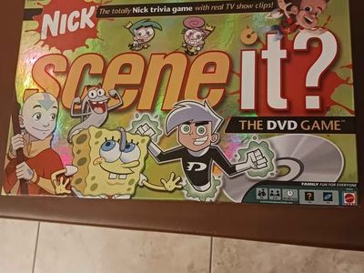 Scene it? Nickolodian DVDTrivia Game