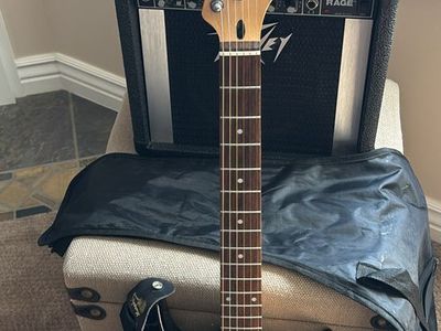 Peavey Predator Strat Style Guitar w/Amp Complete Bundle