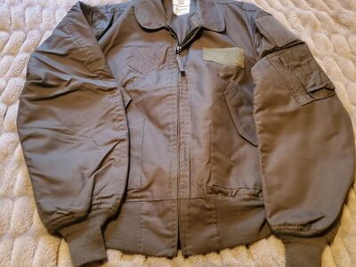 New U.S.A.F. Flight Jacket (NOMEX) men's size large