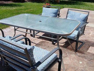 5 piece patio table