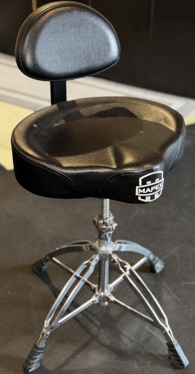 Mapex Deluxe Drum Throne with Back Support