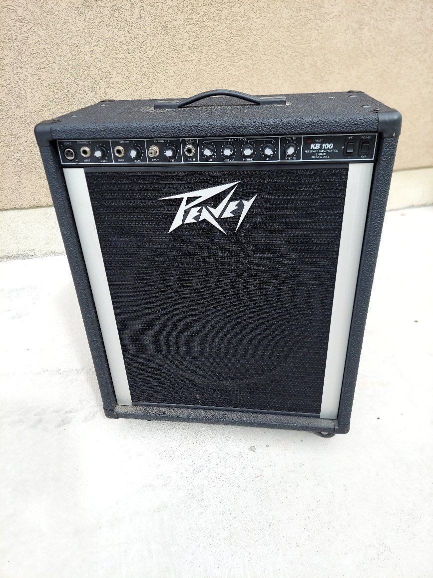 Peavey KB 100 75-Watt 8-Ohm Keyboard Amplifier - Black
