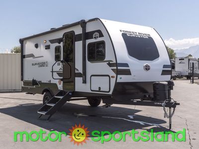 2026 Forest River Surveyor 19BHLE Rear Entertainment Outdoor Kitchen