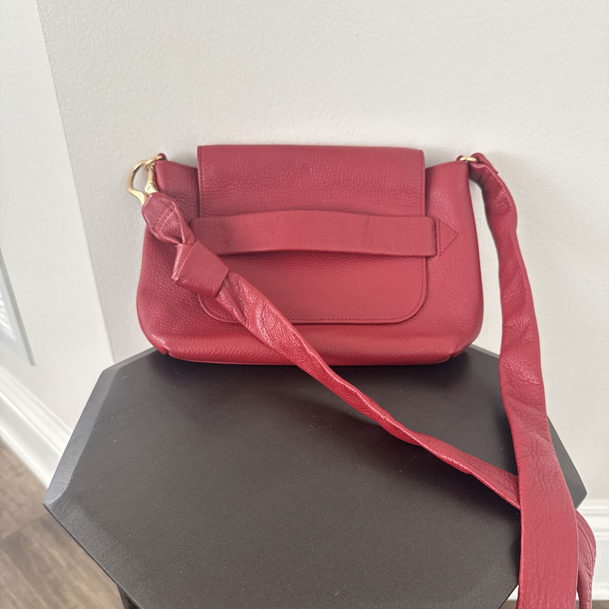 Halston - Leather Crossbody Purse