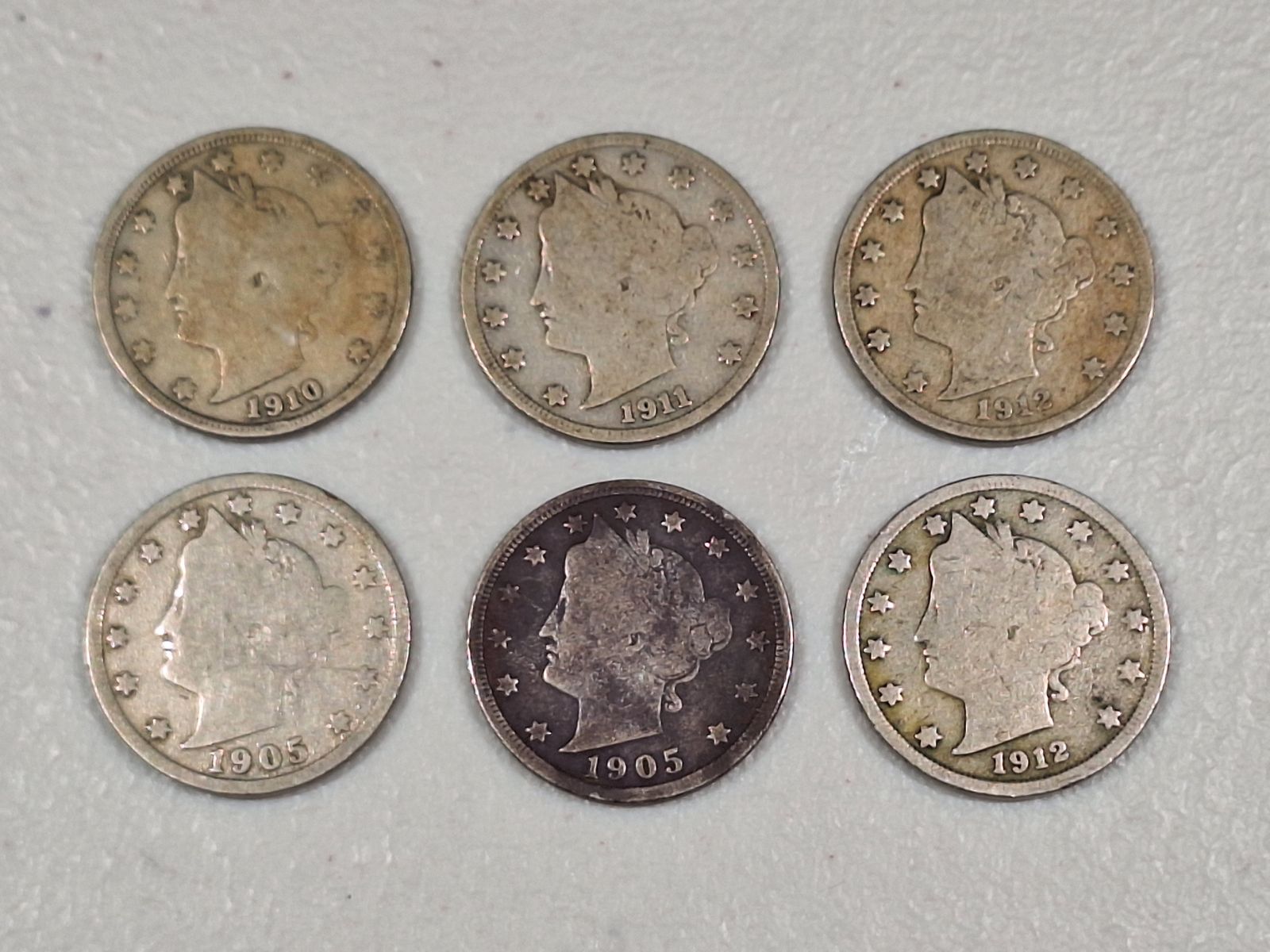 Liberty Head "V" Nickels