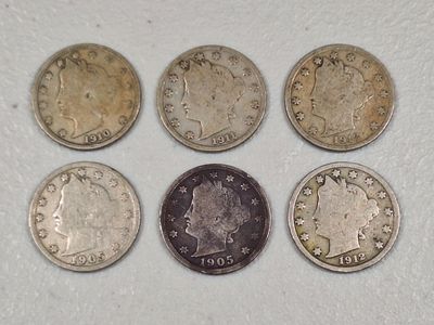 Liberty Head "V" Nickels