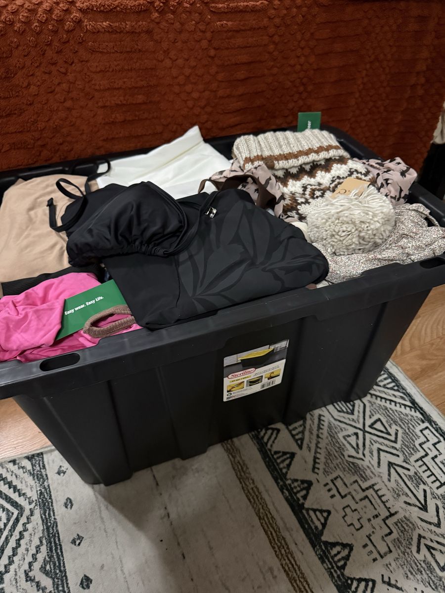 Large Women Clothing Tote