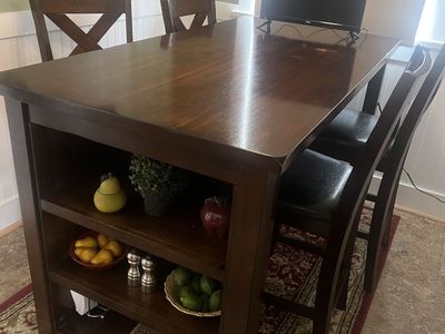 Tall Dining Table Seats 4