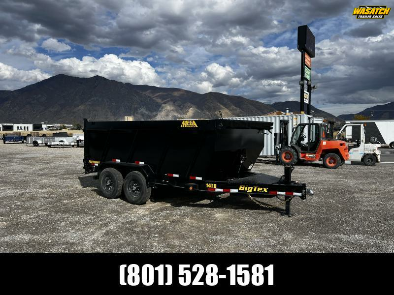 Big Tex Trailers 7x14 14TD Heavy Duty Telescopic Dump Trailer
