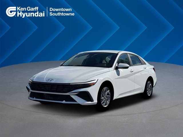 2026 Hyundai Elantra Hybrid Blue