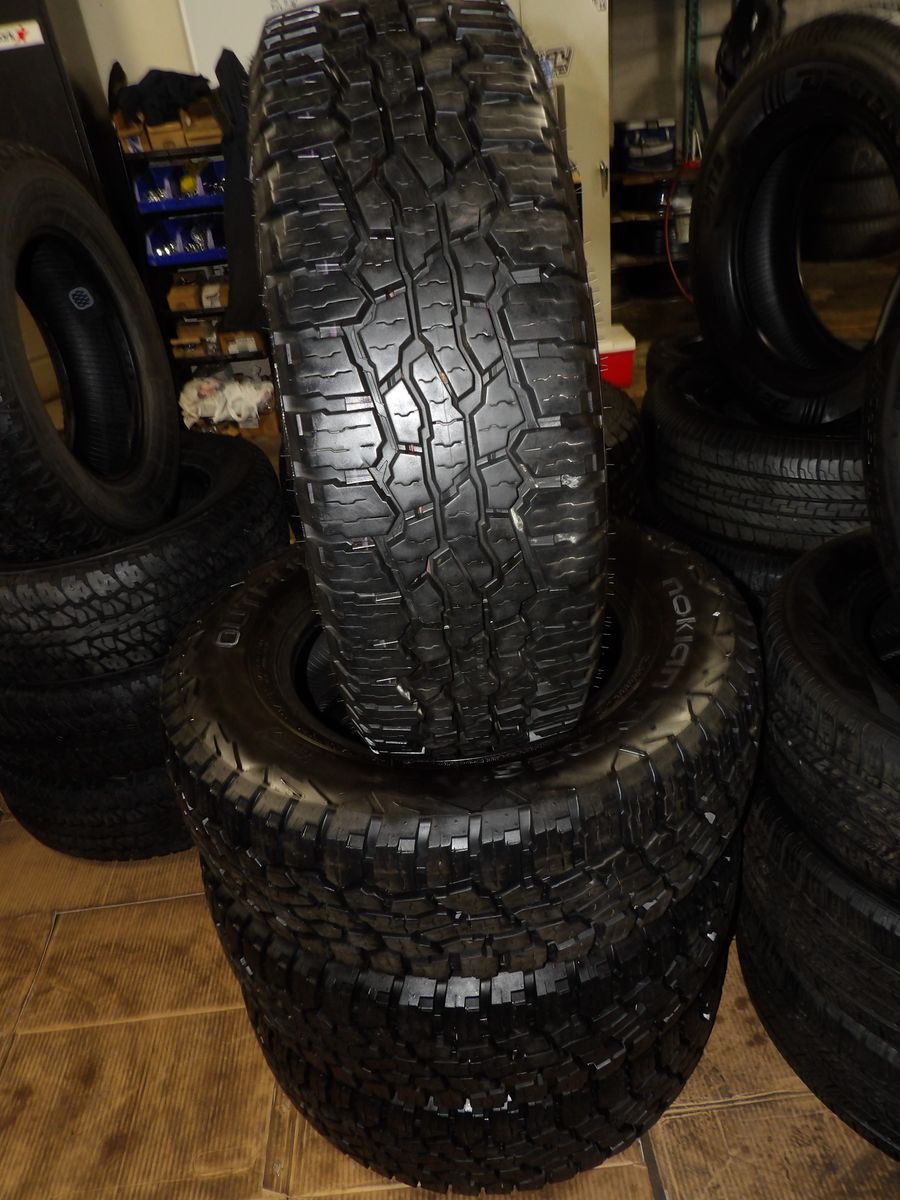 245/70R17 NOKIAN TYRES OUTPOST NAT SET OF USED TIRES