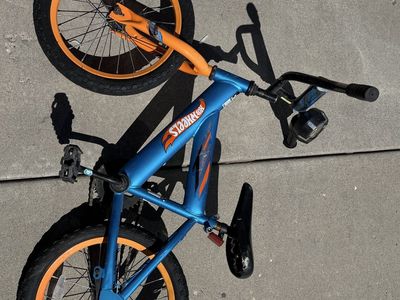 Kids 16” hot wheels bike