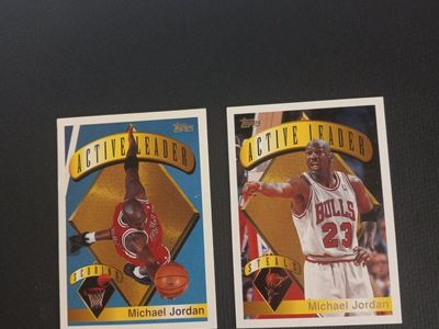 1995-96 TOPPS MICHAEL JORDAN CARDS