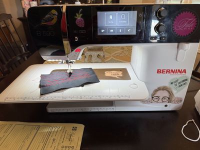 Bernina sewing/embroidery combo machine