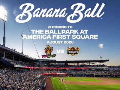 Savanna Bananas Banana Ball Front Row Ticket - Firefighters vs Party Animals (8/14/26)