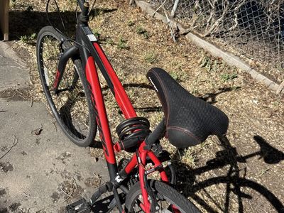Hyper Spinfit Men's Hybrid Bike - Red & Black, Excellent Condition