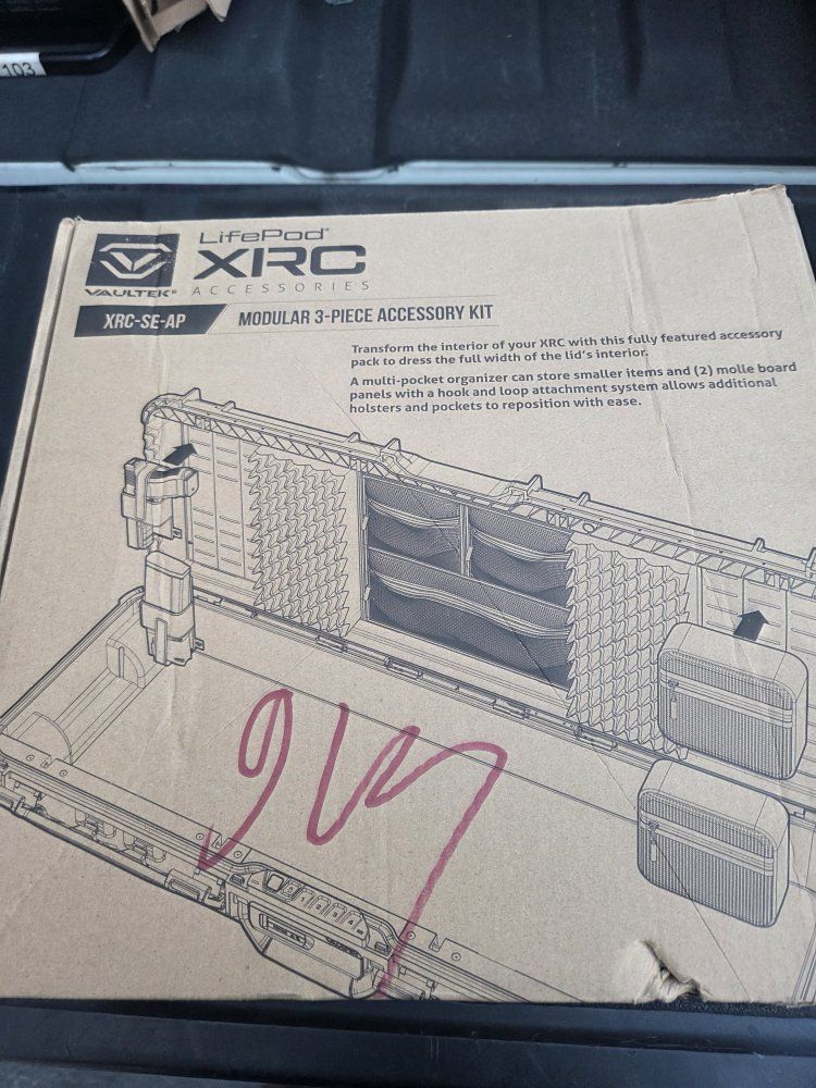 Vaultek LifePod XRC Modular 3-Piece Accessory Kit XRC-SE-AP