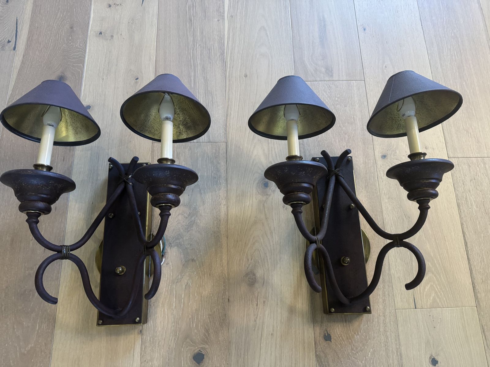 Elegant Sconce Lamps set of 2