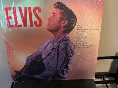 Elvis Presley Self-Titled Vinyl Record RCA Victor Stereo Effect Reprocessed
