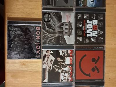 9 Bon Jovi CDs