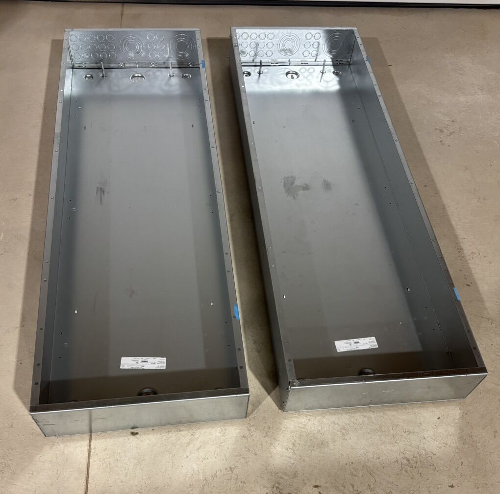 HALF PRICE! BRAND NEW (TWO) Square D HH62 20”X62”X5.75” Type 1 Panel Board Enclosures