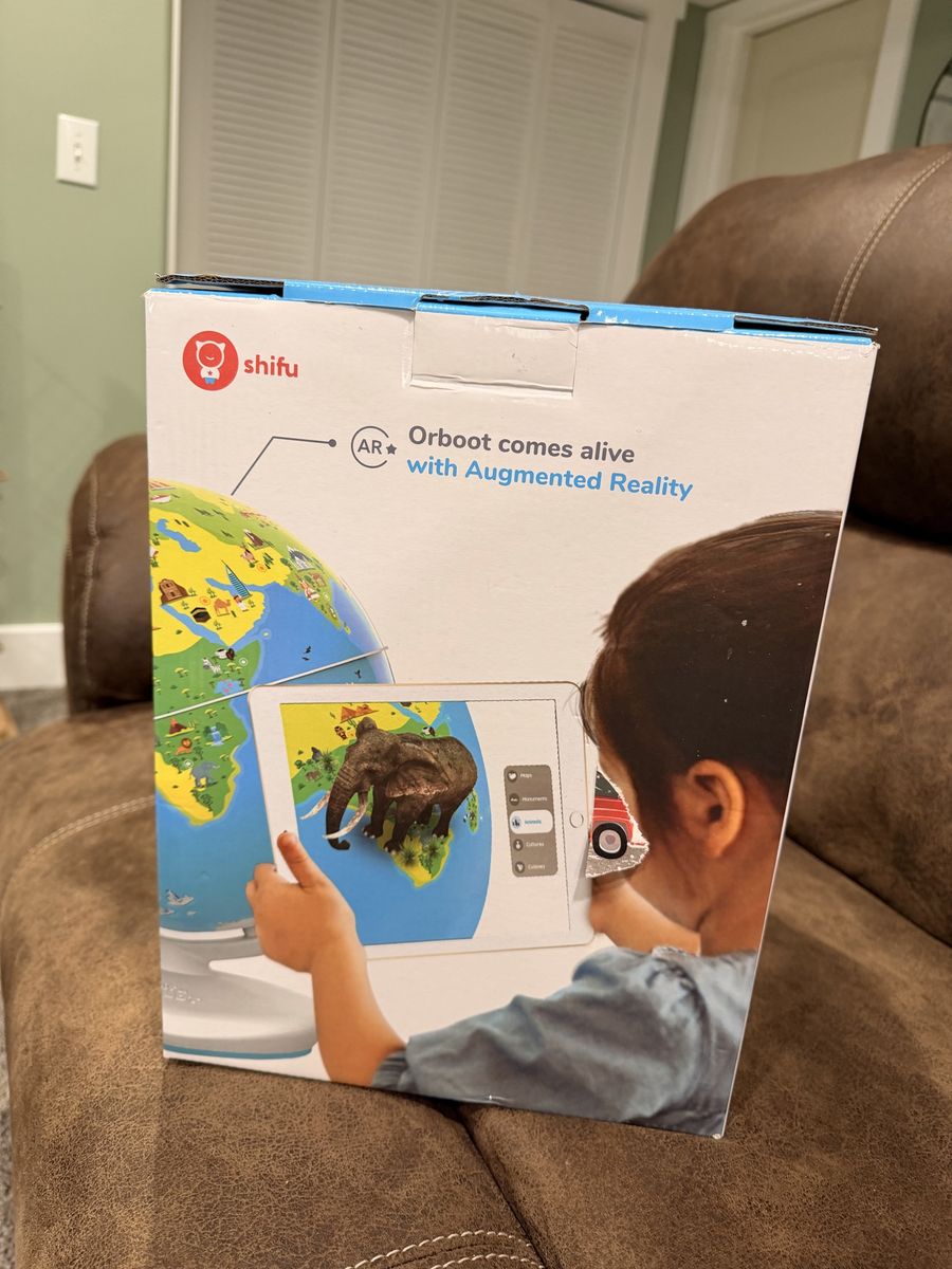 Interactive children’s globe