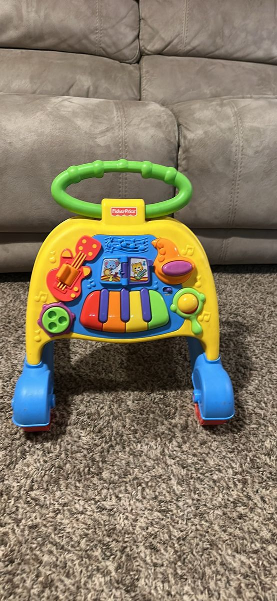 Fisher-Price Musical Lion Baby Walker Toy - Works Perfectly
