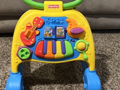 Fisher-Price Musical Lion Baby Walker Toy - Works Perfectly
