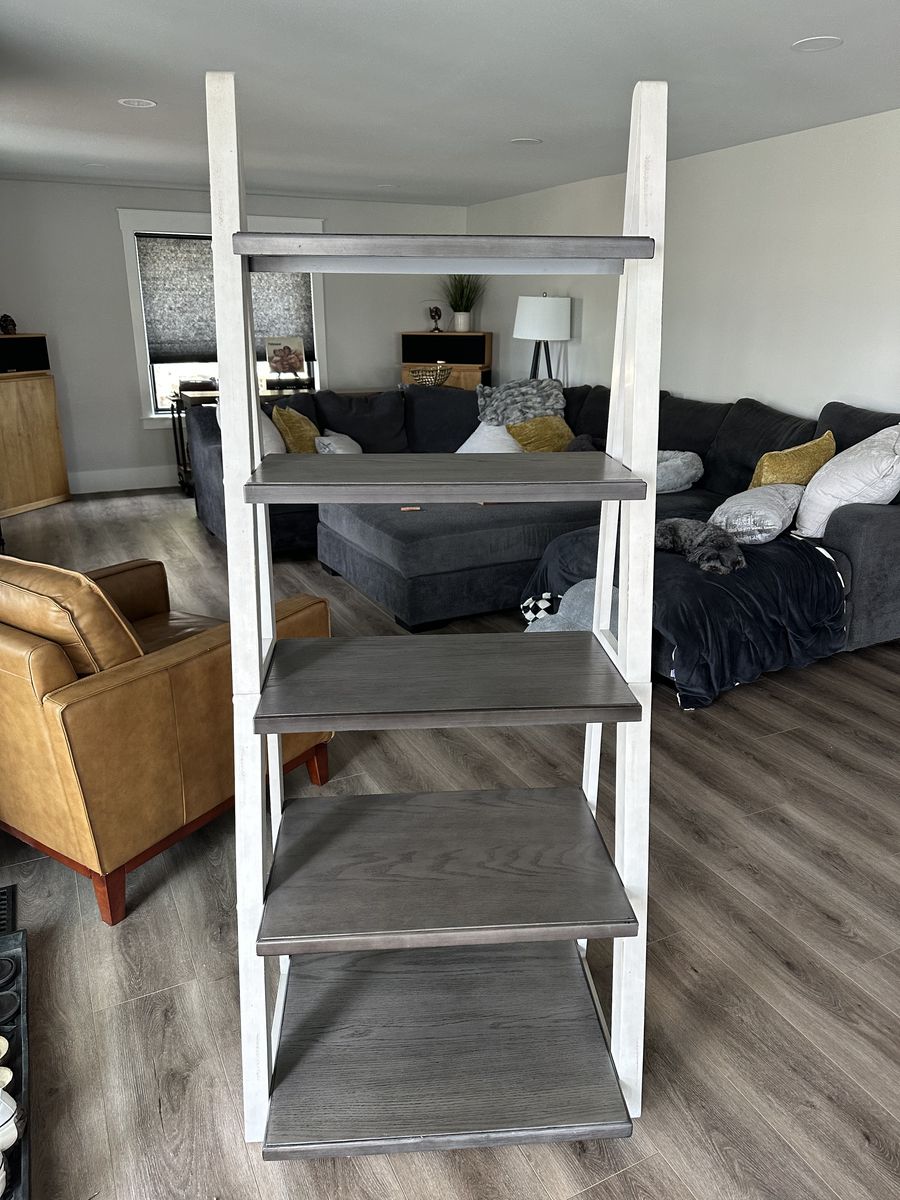 Ladder Shelf Shelves 72" H X 29 1/2 W