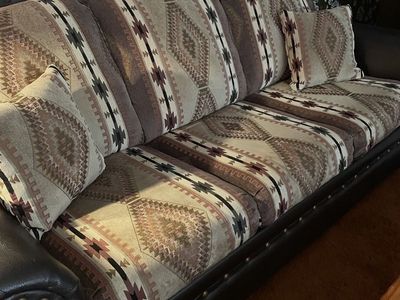 Aztec style sofa