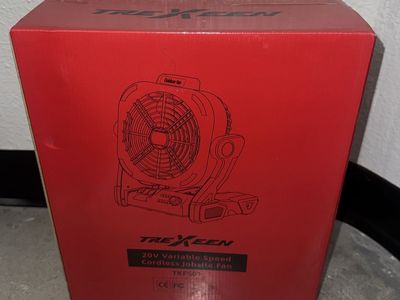 Trexeen Cordless Jobsite Fan