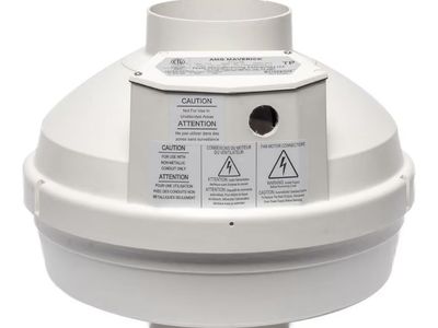 4in Festa AMG Maverick Radon Fan W/adapter & Cord