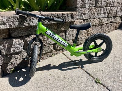 Strider Classic Toddler Balance Bike, 12"