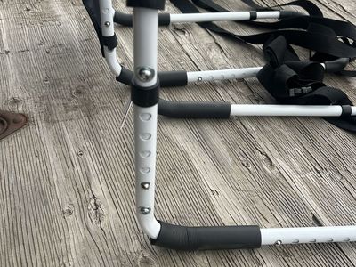 Bed rails, bed cane, medical equipment.