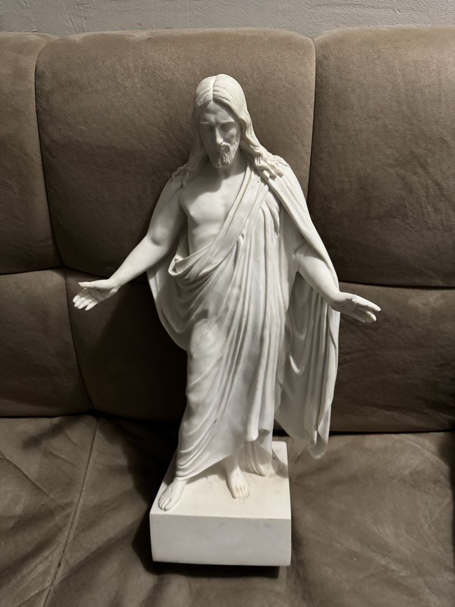 Marble Christus Statue 21” Tall
