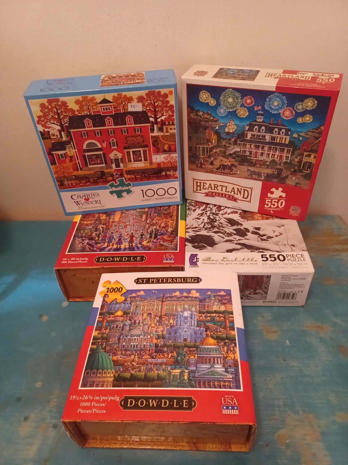 Assorted Jigsaw Puzzles