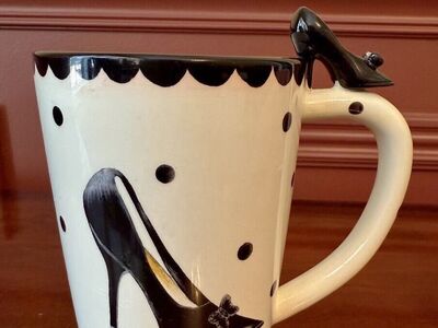 LIKE NEW - Rep Mademoiselle Mug by Sakura - 3D High Heels Coffee Mug/Cup Shoes Poloson - C Photos