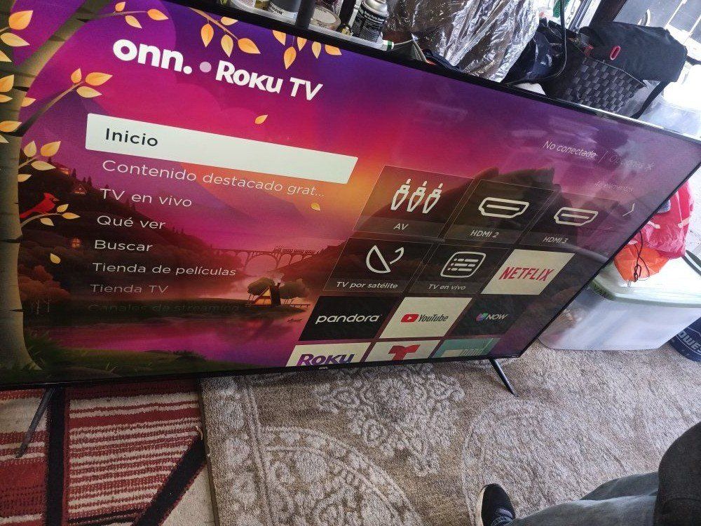 70in smart TV with remote