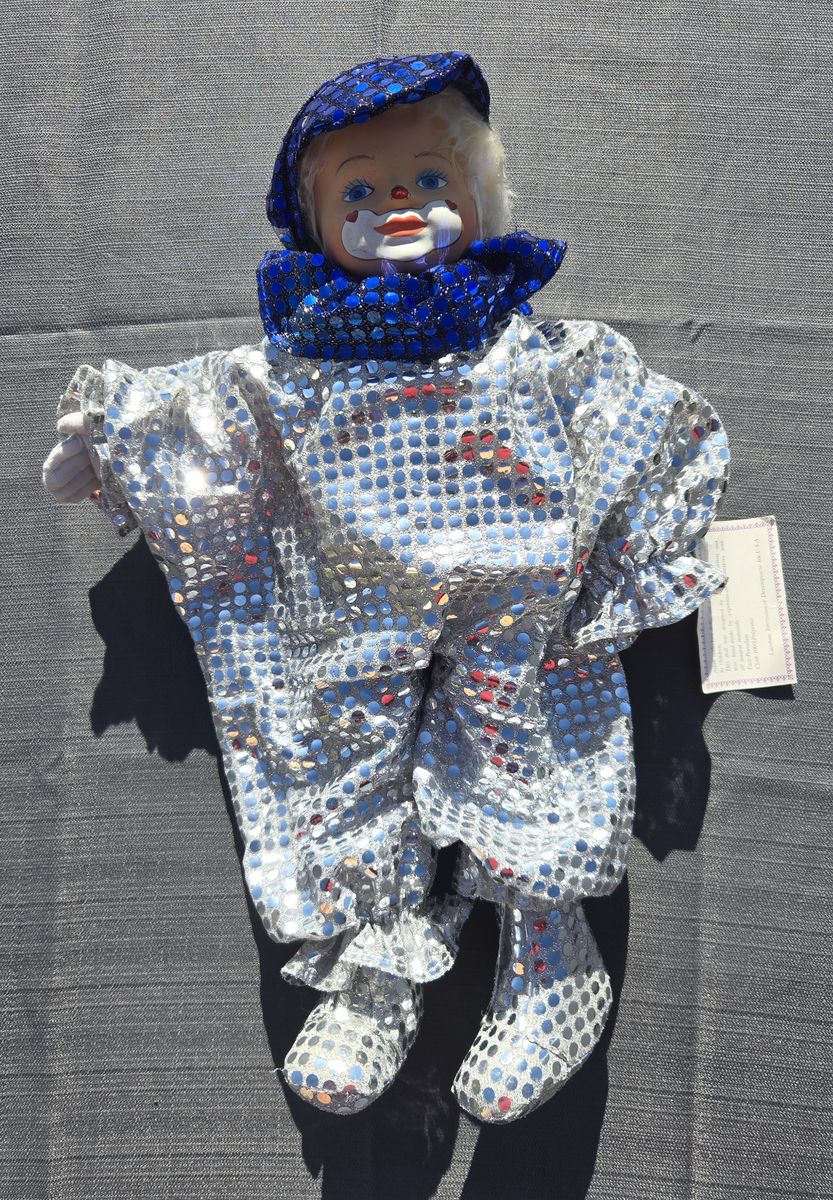 Ceramic Clown Doll