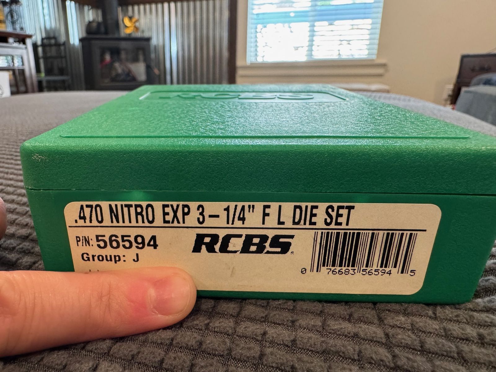 RCBS .470 Nitro EXP 3 - 1/4" F L Die Set
