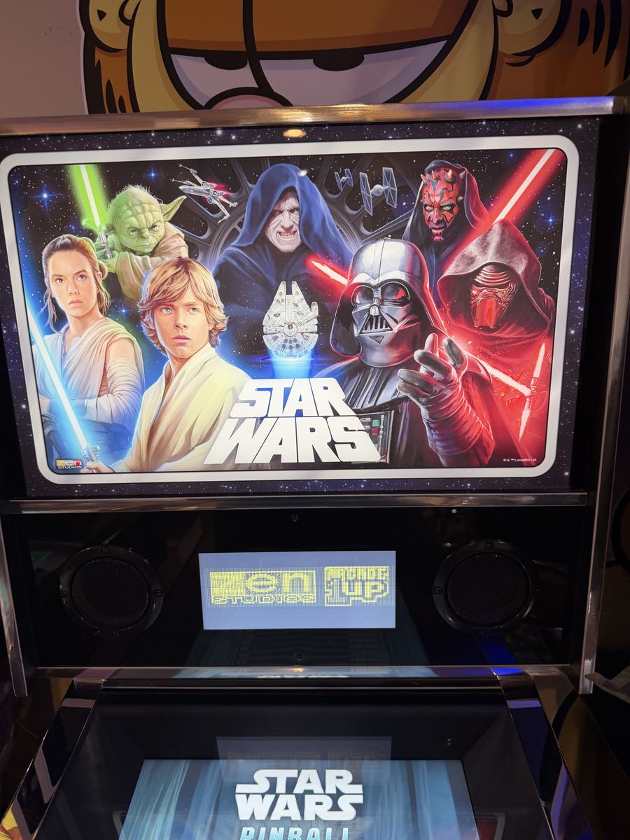 Arcade 1up digital pinball machines Xmen and Starwars