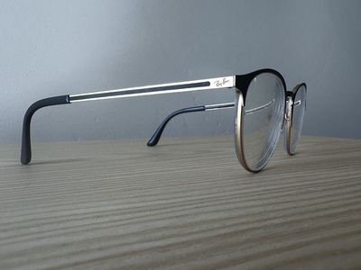 Ray Ban Eyeglasses RB6375 in gold and black