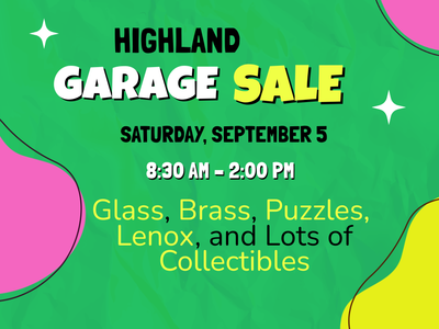 Brass, Glass, Puzzles! - Yard Sale in Highland