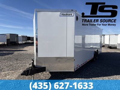 8.5x24 Haulmark Grizzly HD Enclosed Cargo Trailer - 7'6" Interior - 14K GVWR .50 Skin Upgrade, 12" Cross Member Upgrade, Double