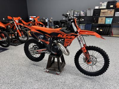 2023 KTM 125 XC Dirt Bike - 77 Hours, Upgraded Suspension & New Top End