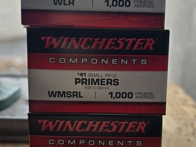 Primers for sale - LR Magnum, LR, SR